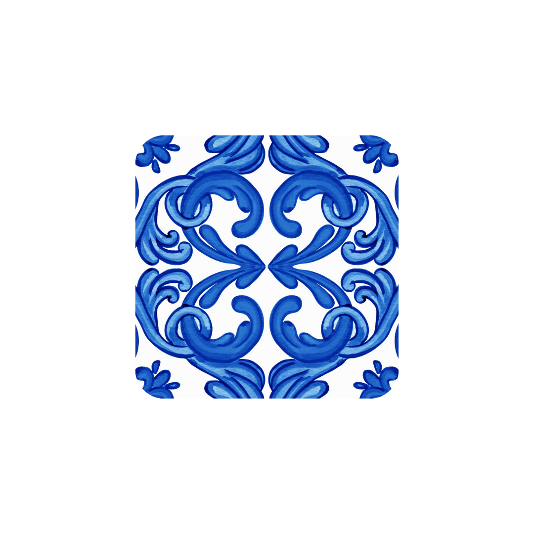 Amalfi Style christmas Cork Coaster 2023, image