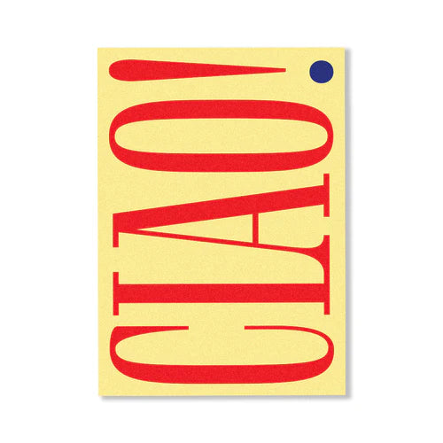 Greeting Card | Ciao!