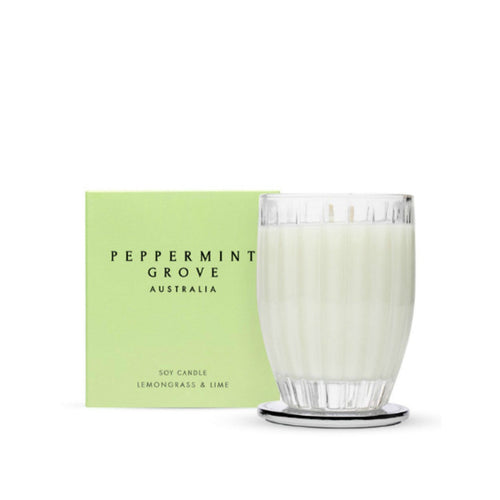 peppermint-grove-small-soy-candle-lemongrass-lime, image