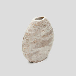 Celeste Vase Butterscotch Marble - TEARDROP