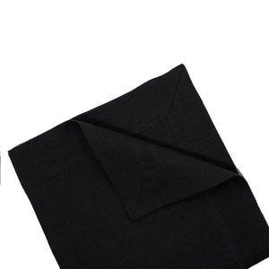 Soft Linen Serviettes - Black