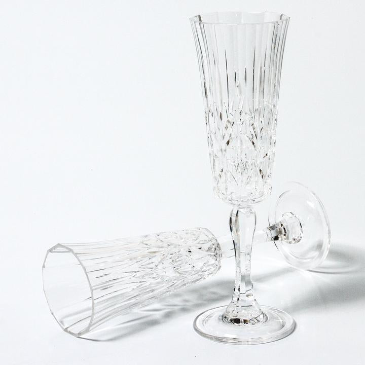 Clear Acrylic Champagne Glass, cravewares