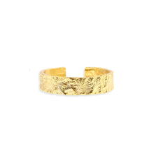 Eros Gold Textured Ring - Medium, image