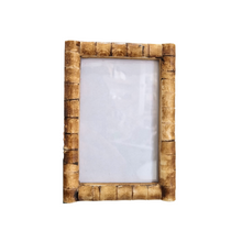 Natural Horn Border Frame - Antique Wash