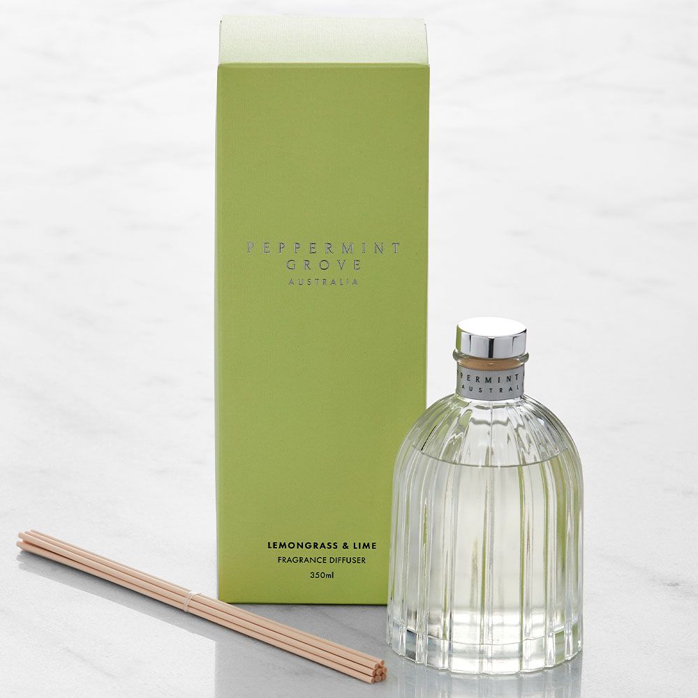 Peppermint Grove Diffuser 350ml - Lemongrass & Lime – CRAVE WARES