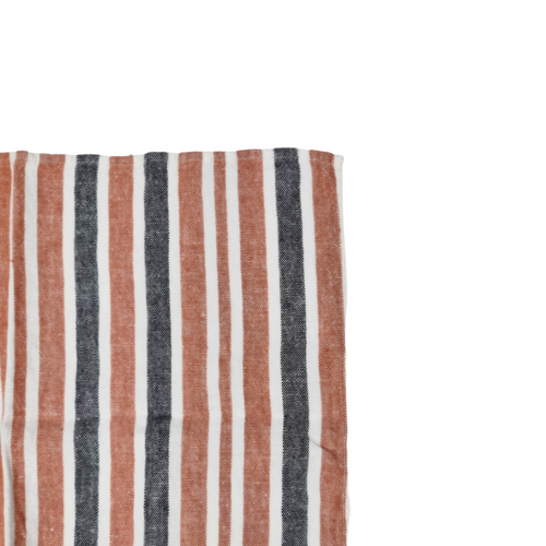 Cuban Stripe Tea Towel - Clay
