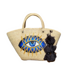 Goddess of the Sea - Evil Eye Beach Bag