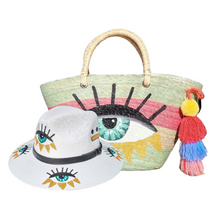 Goddess of Love - Evil Eye Panama Hat