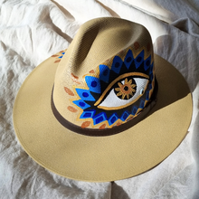 Goddess of the Earth - Evil Eye Panama Hat