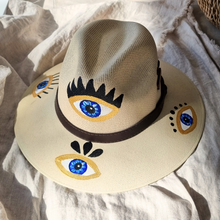 Goddess of the Night - Evil Eye Panama Hat