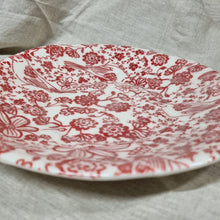 Round Side-Plate - Red