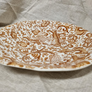 Round Side-Plate - Sepia