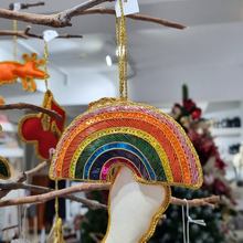 Rainbow Sparkle Ornament