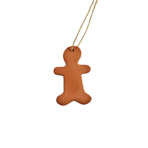 Gingerbread Man - Christmas Clay Ornaments, 2023, image