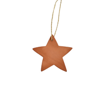Handcrafted Clay Christmas Star Ornament 2023 image