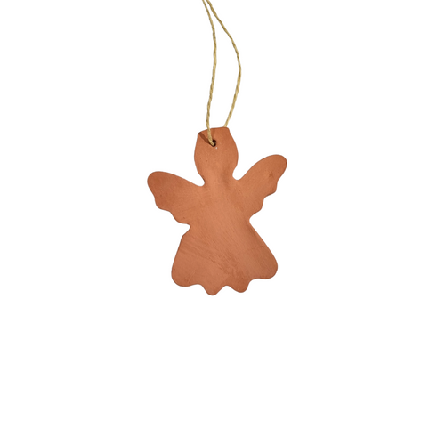 Handcrafted Clay Christmas Angel Ornament 2023 image