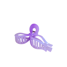Acrylic Bow Hair Claw | Lilac
