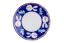 Amalfi Dinner Plates | Set of 6, navy blue closeup
