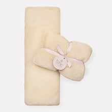 Plush Heat Pillow | Soft Nude, with towel