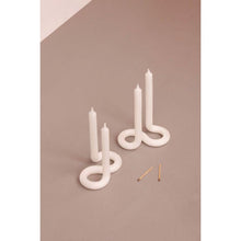 Lex Pott - Twist Candle - White