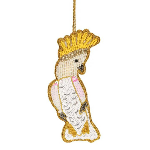 Cockatoo Sparkle Ornament
