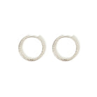 Arabella Silver Hoop Earrings