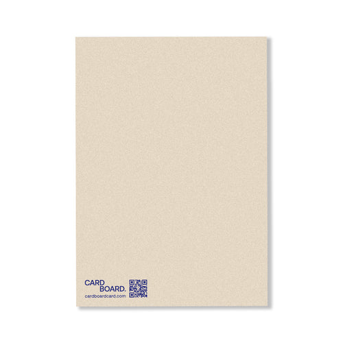 Eco-Friendly "It's Your Birthday" Greeting Card | Beige, back