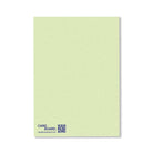 Eco-Friendly Green Greeting Card - A5 Fold to A6, back