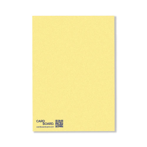 Eco-Friendly "Ciao" Greeting Card - A5 Fold to A6, back