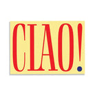 Eco-Friendly "Ciao" Greeting Card - A5 Fold to A6