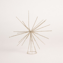 Starburst Champagne Christmas Tree Topper