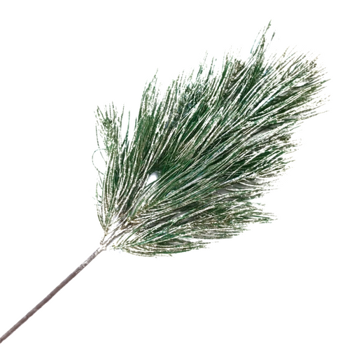 Gold Dusted Pine Branch - Christmas Ornament