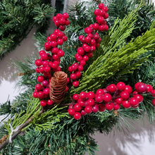 Berry and Pine Stem