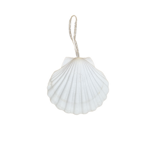 Beach Ornament | Clam Shell Tree Decoration