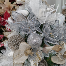 Jeremiah Glass Bauble - Silver Beads