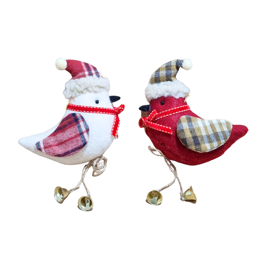 Bengt & Ingrid - Fabric Bird Christmas Ornament