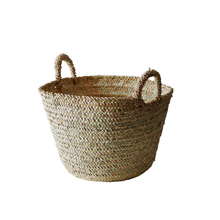 Casablanca Woven Palm Basket