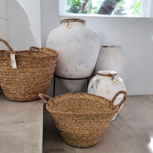 Casablanca Woven Palm Basket