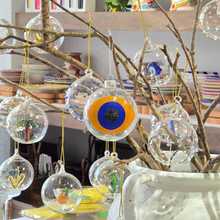 Evil Eye Christmas Tree Ornament -- Terracotta