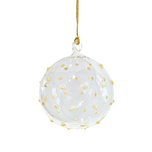 Sea Urchin Glass Bauble | Yellow