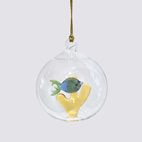 Glass Bauble | Coral
