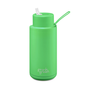 Ceramic Reusable Bottle - 1L Neon Green