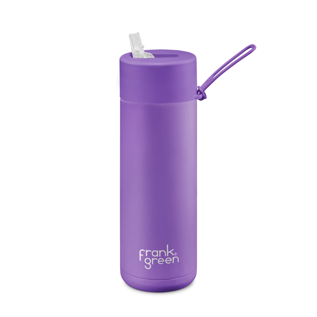 Ceramic Reusable Bottle - 595ml Cosmic Purple