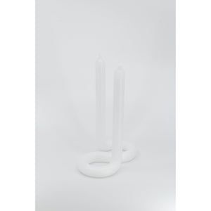 Lex Pott - Twist Candle - White