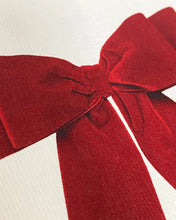 Bow Greeting Card | Red