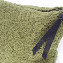 Olive | Paralia Bouclé Pouch