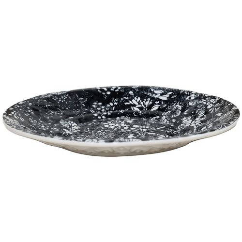 Round Side-Plate - Black