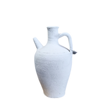 White Heritage Turkish Pots with Spout | N, side view