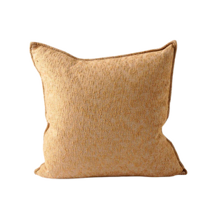 Franka Linen-Mix Luxury Cushion, nutmeg