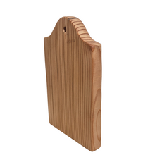 Douglas Fir Cheese Board | Ogee Arch, side profile